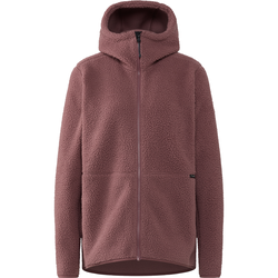 Haglöfs Funäs Pile Hood W – Hanorac fleece pufos - Roz Misty Mauve