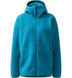 Haglöfs Funäs Pile Hood W – Hanorac fleece pufos - Albastru Deep Teal