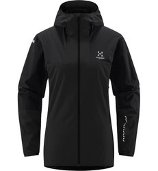 Haglöfs L.I.M Alpha II Hood W – Geacă izolată ușoară cu glugă - Negru True Black