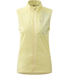 Haglöfs L.I.M Mimic Barrier Vest W – Vestă izolată minimalistă - Galben Yellow Rise