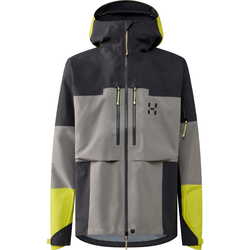 Haglöfs Spitz GTX Pro II Jacket – Geacă GORE-TEX PRO pentru alpinism - Gri Stone Brick/Magnetite