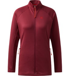 Haglöfs Korp Mid Jacket W – Geacă strat intermediar sport - Roșu Carmine Red