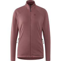 Haglöfs Korp Mid Jacket W – Geacă strat intermediar sport - Roz Misty Mauve