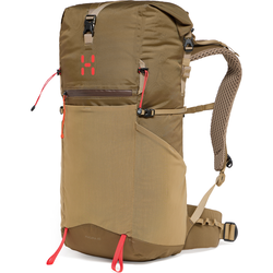 Haglöfs Magma Rolltop 40 WR – Rucsac rolltop 40 L rezistent la apă - Maro Teak Brown/Oak Brown