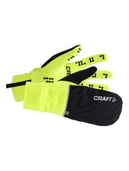 Craft Hybrid Weather Glove – Mănuși de ciclism 2 în 1 - Galben