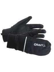 Craft Hybrid Weather Glove – Mănuși de ciclism 2 în 1 - Negru (9999)