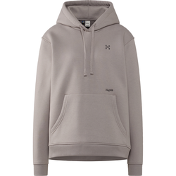 Haglöfs Hoodie W – Hanorac din bumbac organic - Gri Stone Brick