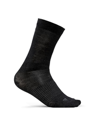Craft 2-PACK Wool Liner Sock – Șosete subțiri din lână, 2 perechi - Negru