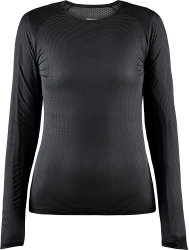 Craft Active Nanoweight LS W – Bluză strat de bază ultraușoară - Negru (999000)