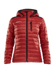 Craft Isolate Jacket W – Geacă matlasată izolată cu glugă - Roșu