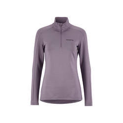 Craft Core Gain Midlayer W – Bluză strat intermediar cu fermoar scurt - Mov