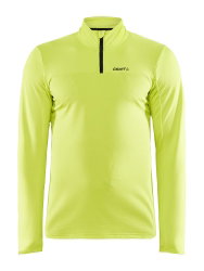 Craft Core Gain Midlayer – Bluză strat intermediar cu fermoar scurt - Galben