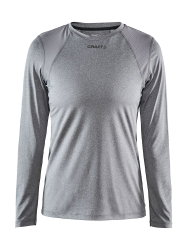 Craft ADV Essence LS Tee W – Bluză tehnică cu mânecă lungă - Gri închis