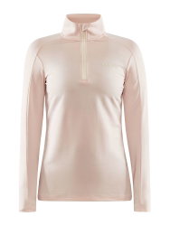 Craft Core Gain Midlayer W – Bluză strat intermediar cu fermoar scurt - Roz