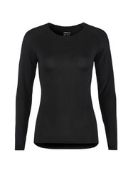 Craft Active Nanoweight LS W – Bluză strat de bază ultraușoară - Negru (9999)