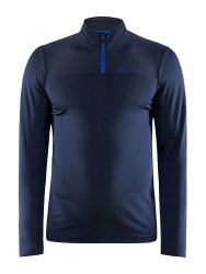 Craft Core Gain Midlayer – Bluză strat intermediar cu fermoar scurt - Albastru (396000)