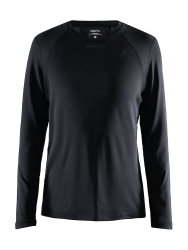 Craft ADV Essence LS Tee W – Bluză tehnică cu mânecă lungă - Negru