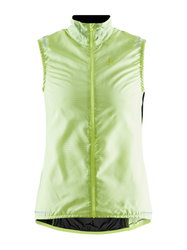 Craft ADV Essence Light Wind Vest W – Vestă de vânt ultraușoară de ciclism - Galben