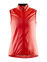 Craft ADV Essence Light Wind Vest W – Vestă de vânt ultraușoară de ciclism - Portocaliu