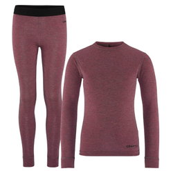 Craft Core Wool Merino Set Junior – Set strat de bază cu lână merinos pentru copii - Roz