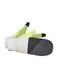 Craft ADV Lumen Hybrid Glove – Mănuși de alergare hibride reflectorizante - Alb