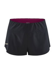 Craft PRO Hypervent Split Shorts W – Pantaloni scurți de concurs cu șliț - Negru cu roz