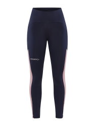 Craft PRO Hypervent Tights W – Colanți de alergare aerisiți - Albastru închis cu roz