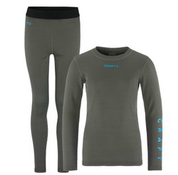 Craft Core Warm Baselayer Set Junior – Set strat de bază cald pentru copii - Gri