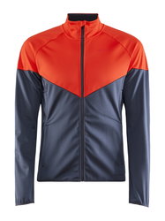 Craft Glide Block Jacket – Geacă softshell de schi fond - Portocaliu