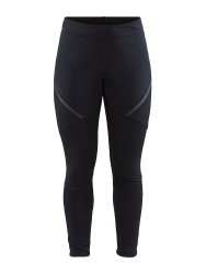 Craft Glide Wind Tights W – Colanți softshell izolați de schi fond - Negru