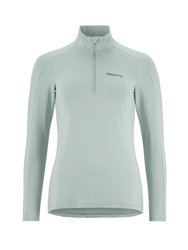 Craft Core Gain Midlayer W – Bluză strat intermediar cu fermoar scurt - Albastru (364000)