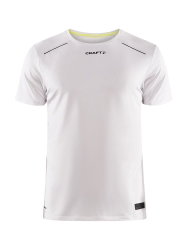 Craft PRO Hypervent SS Tee – Tricou de alergare ultraușor - Alb/gri