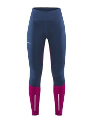 Craft ADV Essence Warm Wind Tights W – Colanți calzi anti-vânt - Albastru (698486)