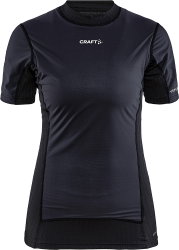 Craft Active Extreme X Wind SS W – Tricou strat de bază cu protecție anti-vânt - Negru