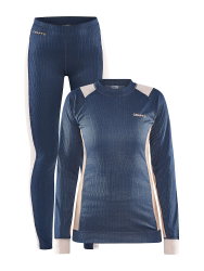 Craft Core Dry Baselayer Set W – Set strat de bază - Albastru (698718)