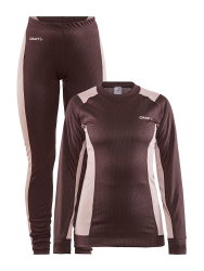 Craft Core Dry Baselayer Set W – Set strat de bază - Mov