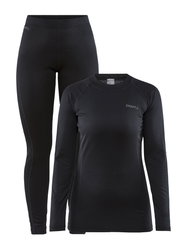 Craft Core Warm Baselayer Set W – Set strat de bază cald - Negru