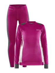 Craft Core Dry Baselayer Set W – Set strat de bază - Roz (486985)