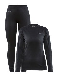 Craft Core Dry Baselayer Set W – Set strat de bază - Negru