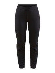 Craft Glide FZ Pants W – Pantaloni softshell cu fermoar lateral întreg - Negru