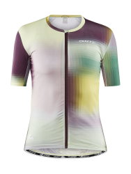 Craft ADV Aero Jersey W – Tricou de ciclism aero ultraușor - Verde cu mov