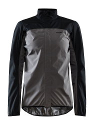 Craft Core Endur Hydro Jacket W – Geacă de ploaie de ciclism - Negru cu gri