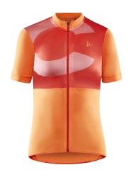 Craft Core Endur Logo Jersey W – Tricou de ciclism cu logo - Portocaliu