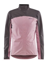 Craft Core Endur Hydro Jacket W – Geacă de ploaie de ciclism - Roz cu gri