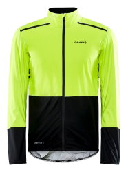 Craft ADV Endur Hydro Jacket – Geacă de ploaie de ciclism - Galben cu negru