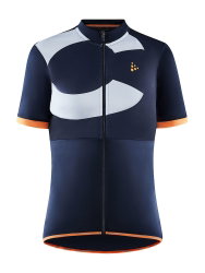 Craft Core Endur Logo Jersey W – Tricou de ciclism cu logo - Albastru închis