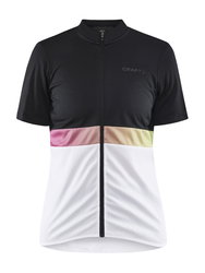 Craft Core Endur Jersey W – Tricou de ciclism - Negru cu alb