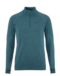 Craft Core Dry Active Comfort HZ – Bluză strat de bază cu fermoar scurt - Verde