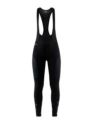 Craft ADV Bike Subz Lumen Bib Tights W – Colanți de ciclism cu bretele, reflectorizanți - Negru