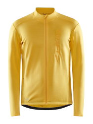 Craft Core Bike Subz LS Jersey – Tricou de ciclism cu mânecă lungă, izolat - Galben